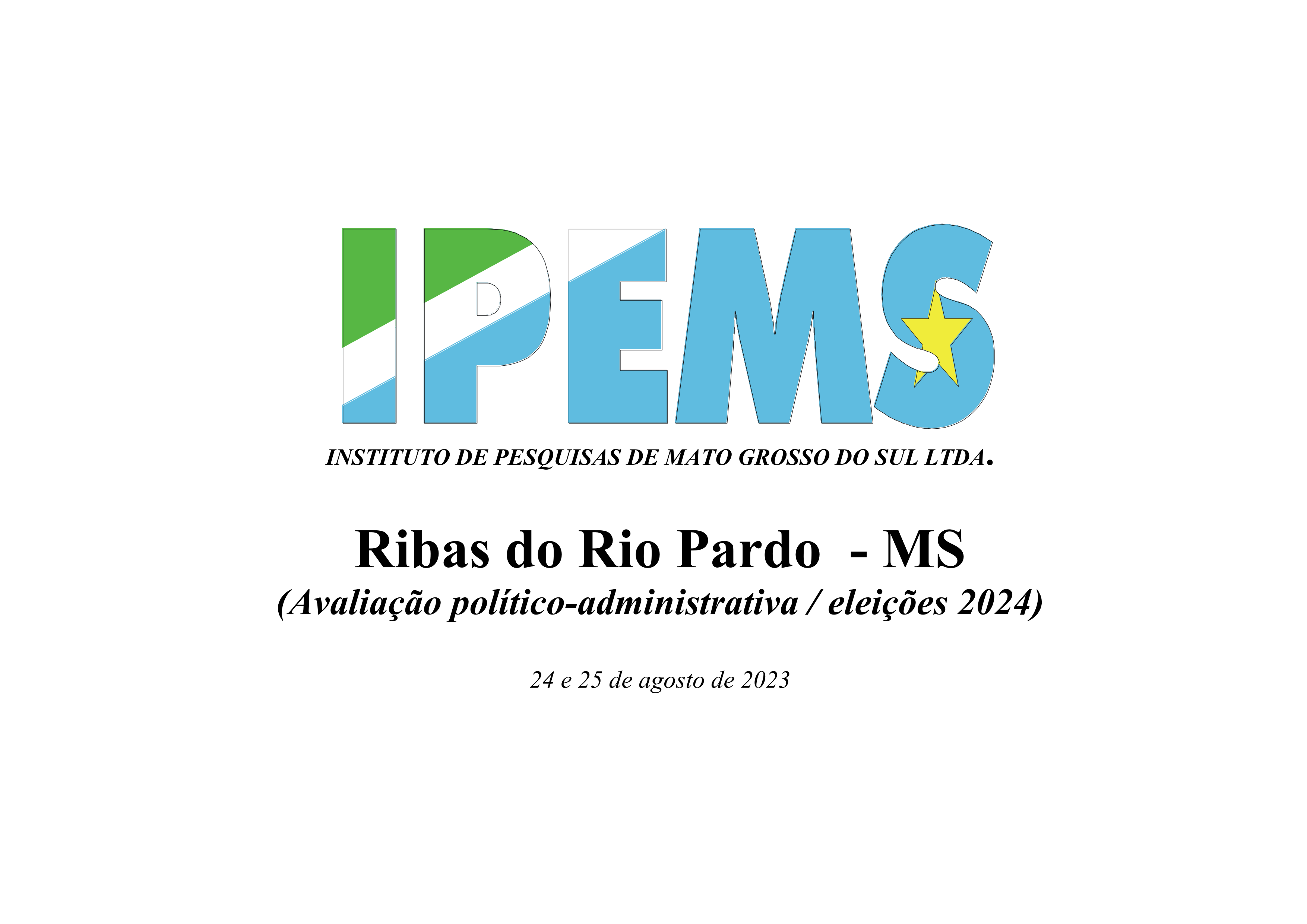 Pesquisa mostra Roberson liderando em todos os cenários em Ribas do Rio Pardo