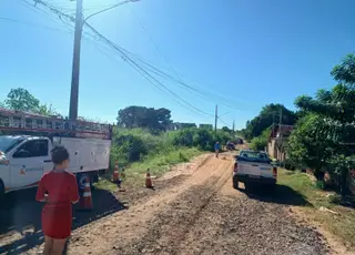 Prefeito de Ribas do Rio Pardo luta pelo restabelecimento da energia elétrica no bairro São Sebastião 