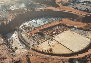 BOLETIM DA OBRA DO PROJETO CERRADO: Base forte para as obras - 330 mil m³ cúbicos de concreto