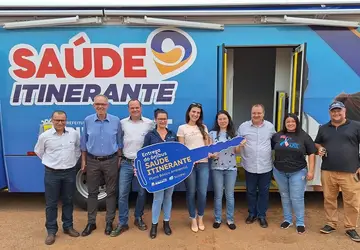 Suzano entrega ônibus equipado para levar atendimento médico a comunidades afastadas em Ribas do Rio Pardo (MS)