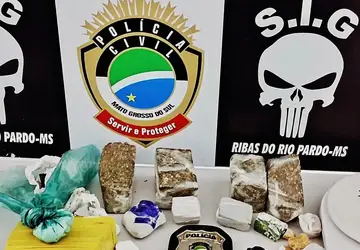Polícia Civil de Ribas do Rio Pardo prende dois homens por tráfico de drogas