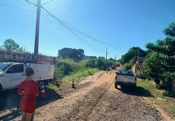 Prefeito de Ribas do Rio Pardo luta pelo restabelecimento da energia elétrica no bairro São Sebastião 