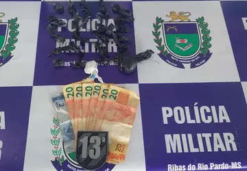 Polícia Militar desarticula ponto de tráfico de Drogas em Ribas do Rio Pardo
