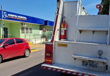 Suspeita de Vazamento de Gás Mobiliza Corpo de Bombeiros em Hospital de Ribas do Rio Pardo