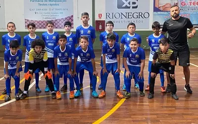 Futsal: Ribas do Rio Pardo estreia na Copa Pelezinho 2022 com três vitórias