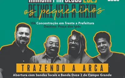 Em Ribas, Marcha para Jesus terá show com Trazendo a Arca, Doze 2 e bandas locais
