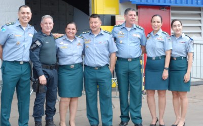 Comandante do CPA 2 prestigia inauguração da nova fábrica da Suzano em Ribas do Rio Pardo