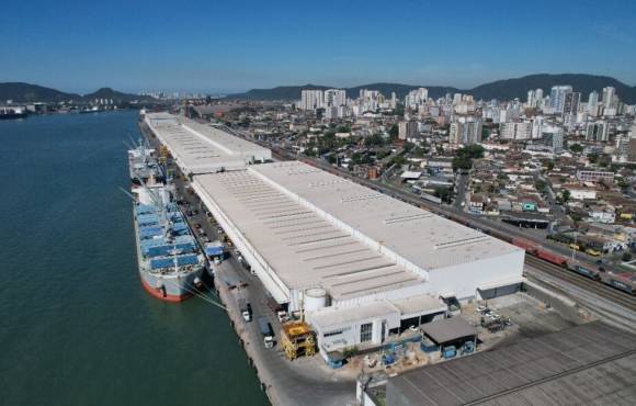 Vídeo: Suzano inaugura obras de ampliação e modernização de terminais portuários em Santos (SP)