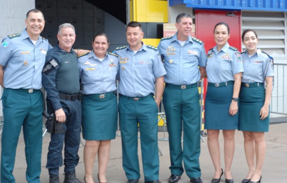 Comandante do CPA 2 prestigia inauguração da nova fábrica da Suzano em Ribas do Rio Pardo